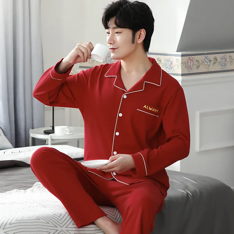 Mulong family Men Pajama Sets-1