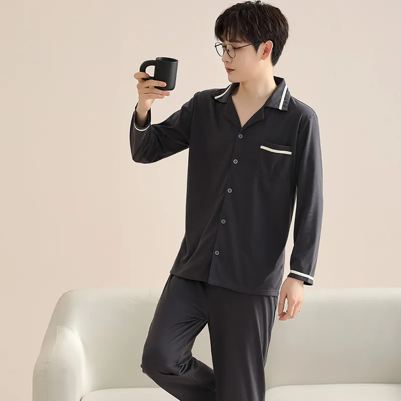 Mulong family Men Pajama Sets-2