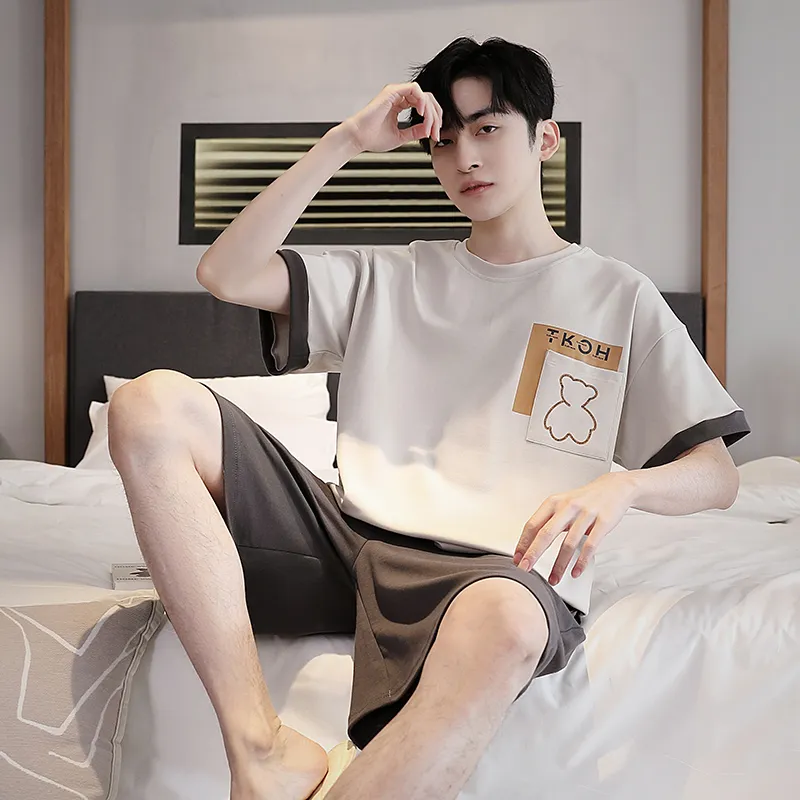 Mulong family Men Pajama Sets-4