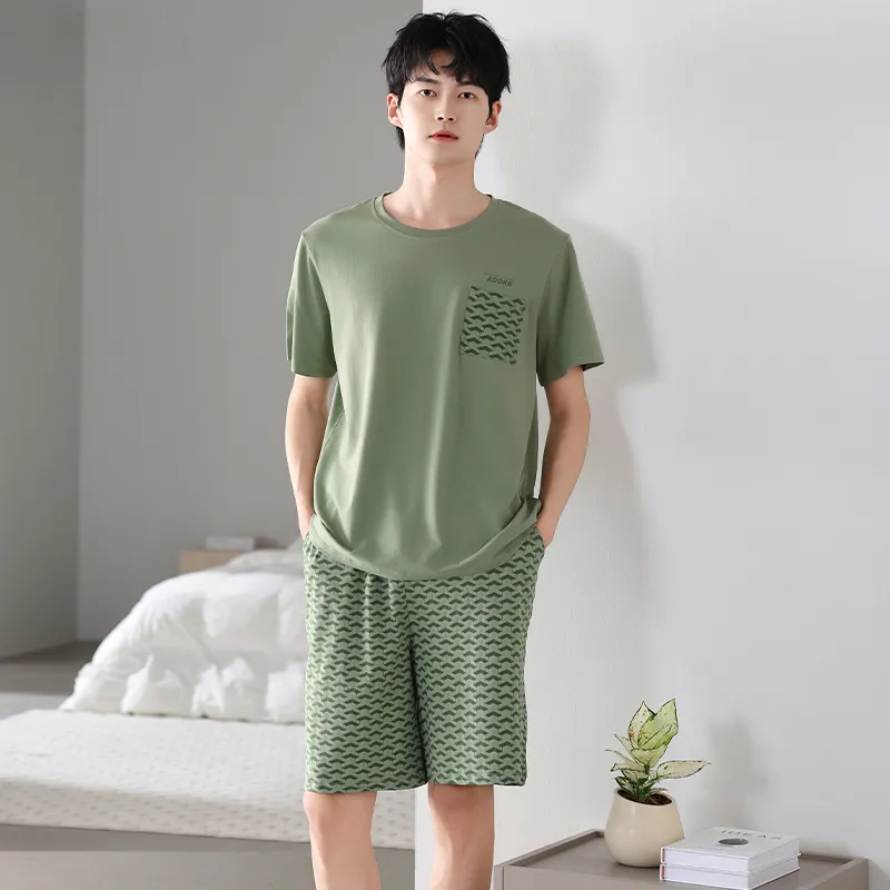 Mulong family Men Pajama Sets-4