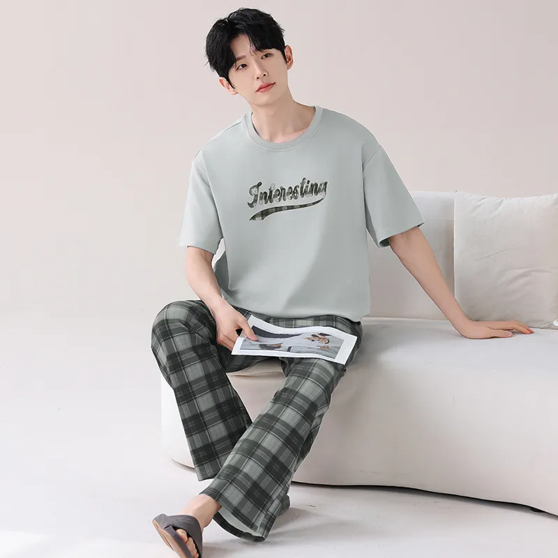 Mulong family Men Pajama Sets-4