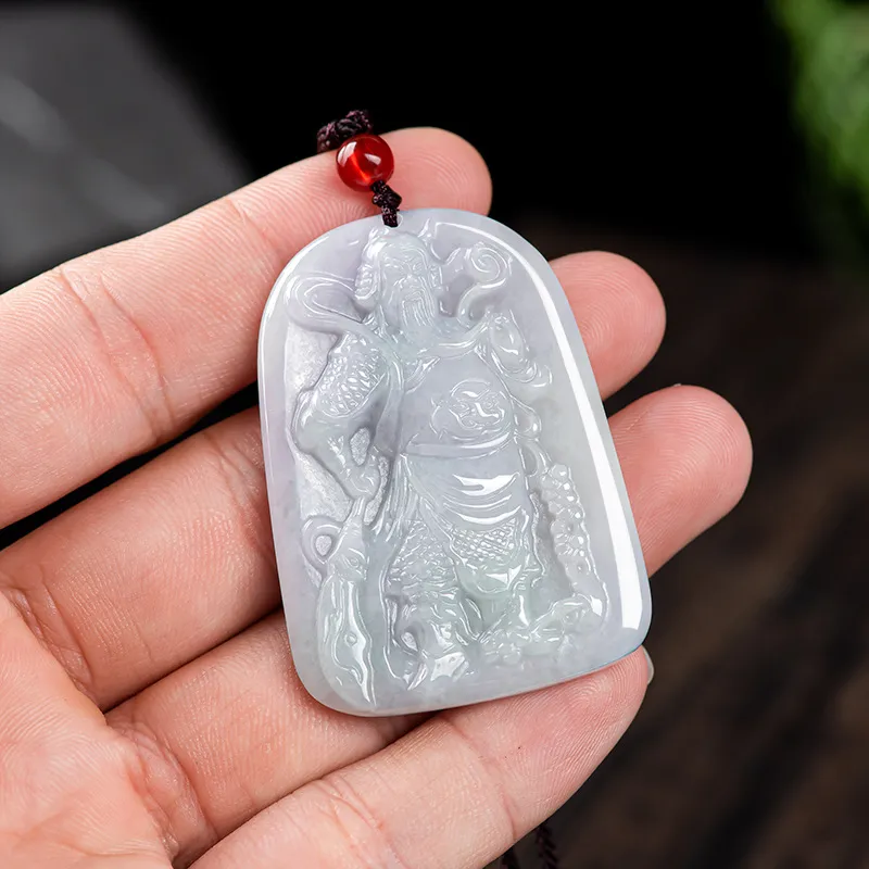 HUISHI Glutinous Jade Necklaces Unisex-3