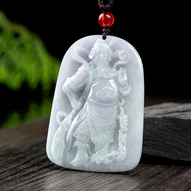 HUISHI Glutinous Jade Necklaces Unisex-1