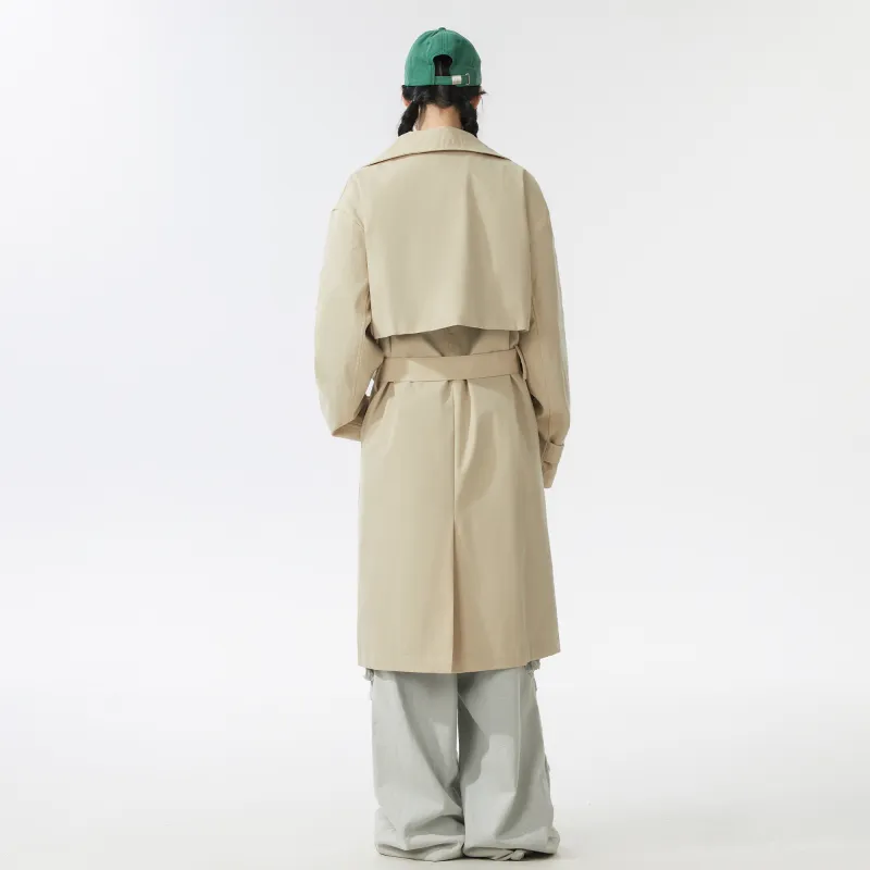 RHIME Trench Coats Unisex-6