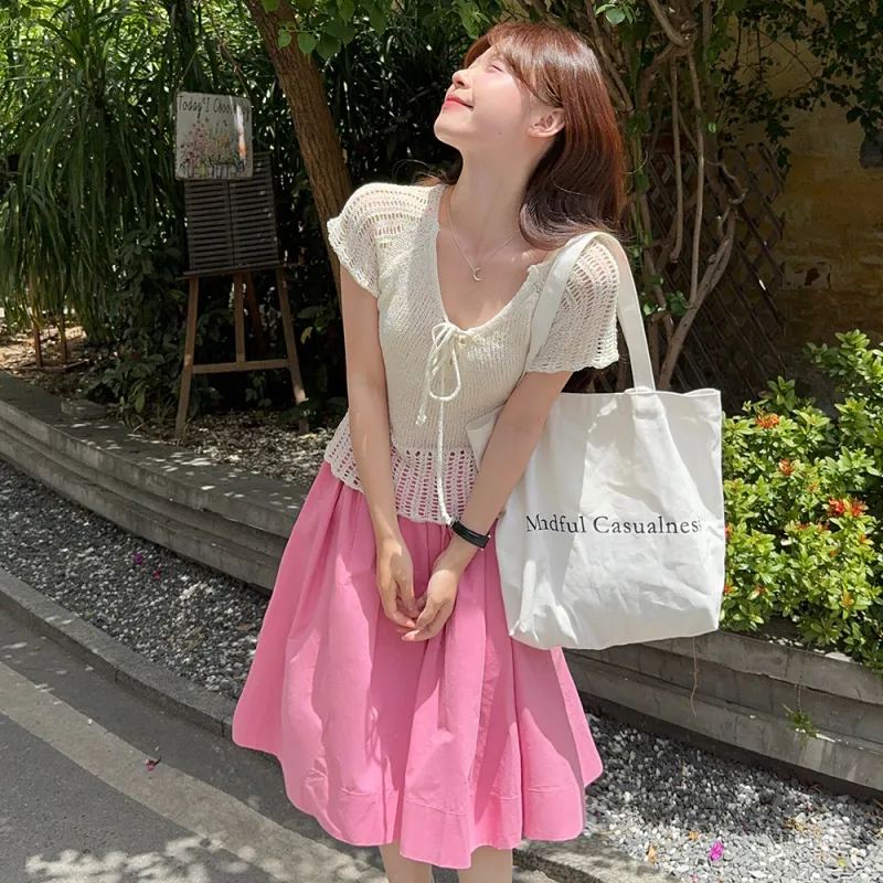 FLIM Two Piece Skirt Sets Women's-5