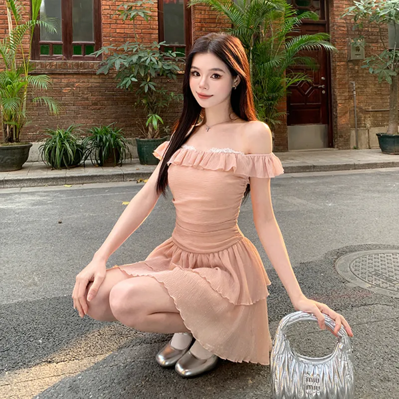 FLIM Sleeveless Dresses Women's Pink Bear Box-5