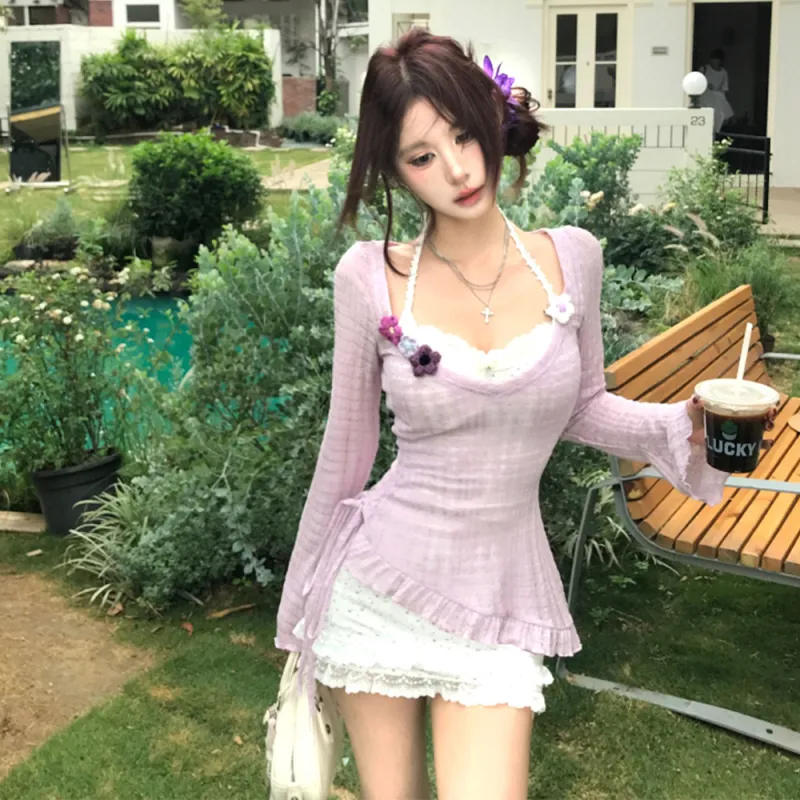 FLIM Two Piece Skirt Sets Women's-2