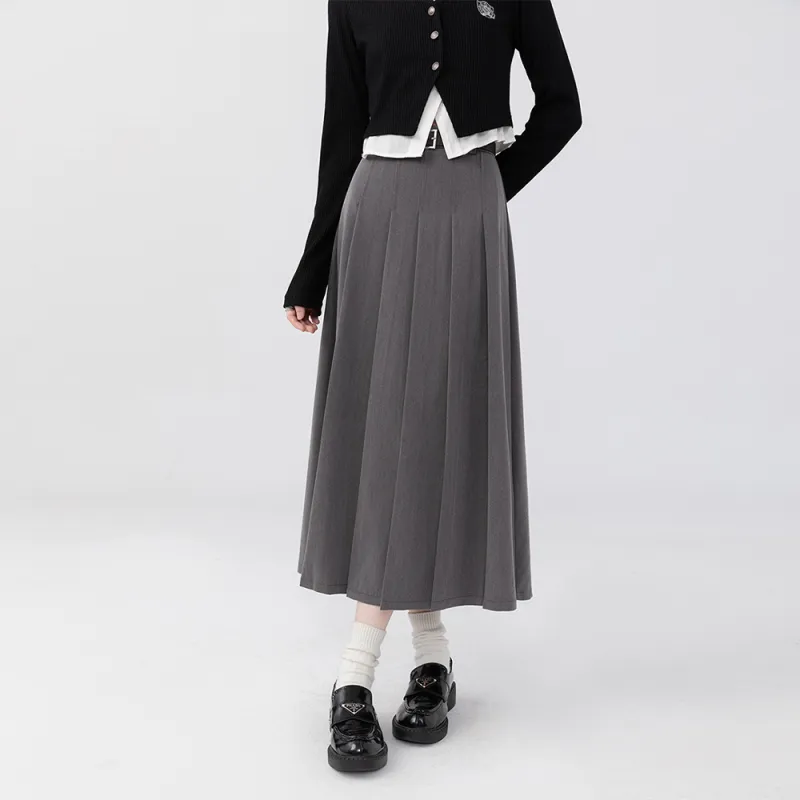 FLIM Casual Long Skirts Women's-4