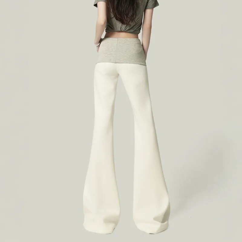 FLIM Casual Pants Women's White-6