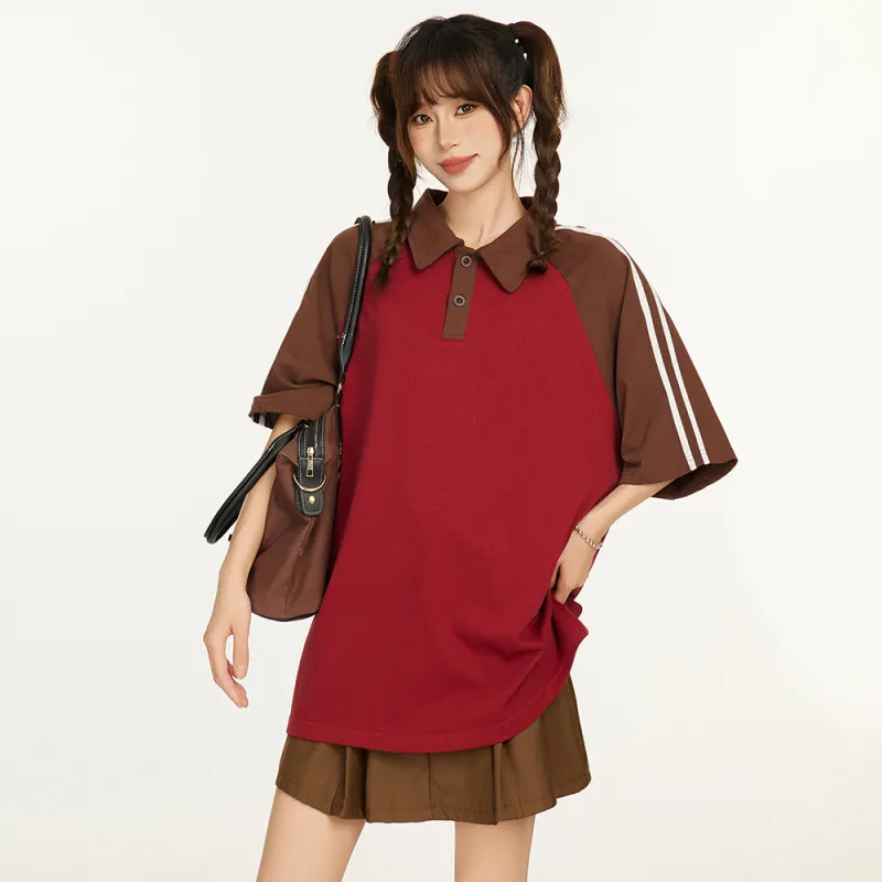 FLIM Regular T Shirt Women's Red-2