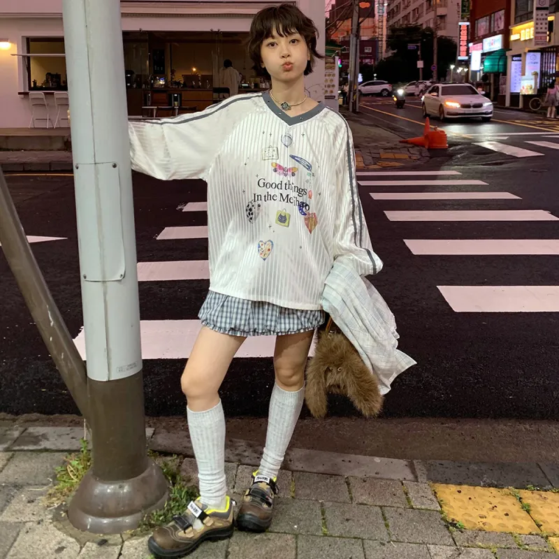 KUNZHUDAXIANG Sweatshirt Women's White-2
