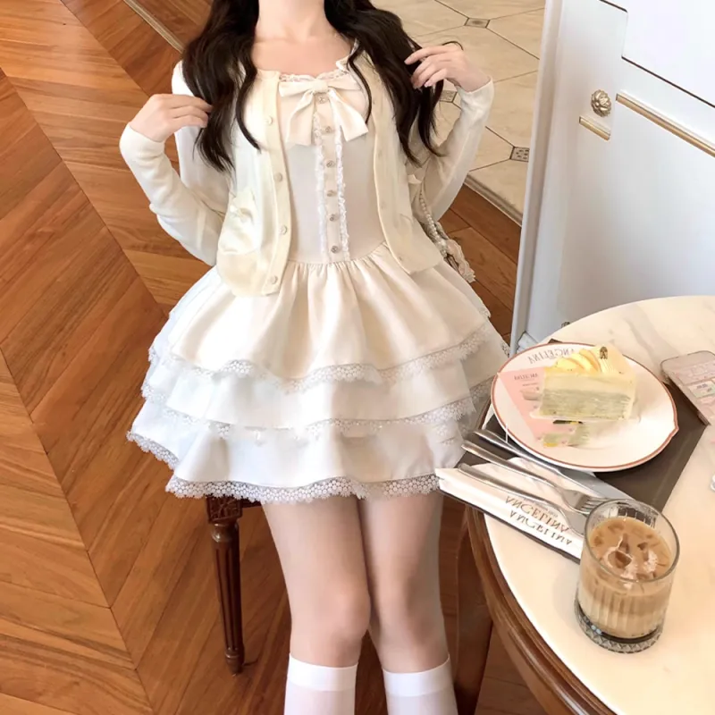 KUNZHUDAXIANG Skirt Set Women's-1