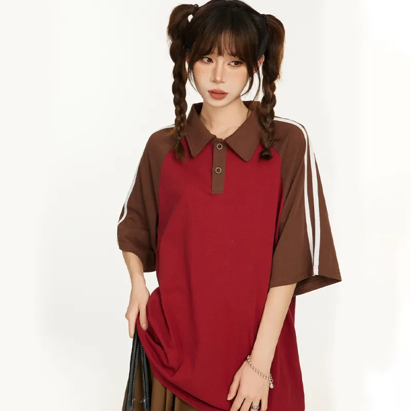 FLIM Regular T Shirt Women's Red-1