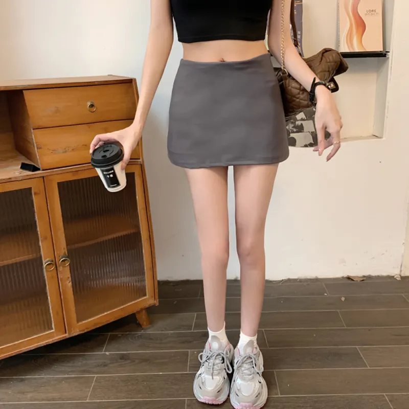 FLIM Denim Short Skirts Women's-14