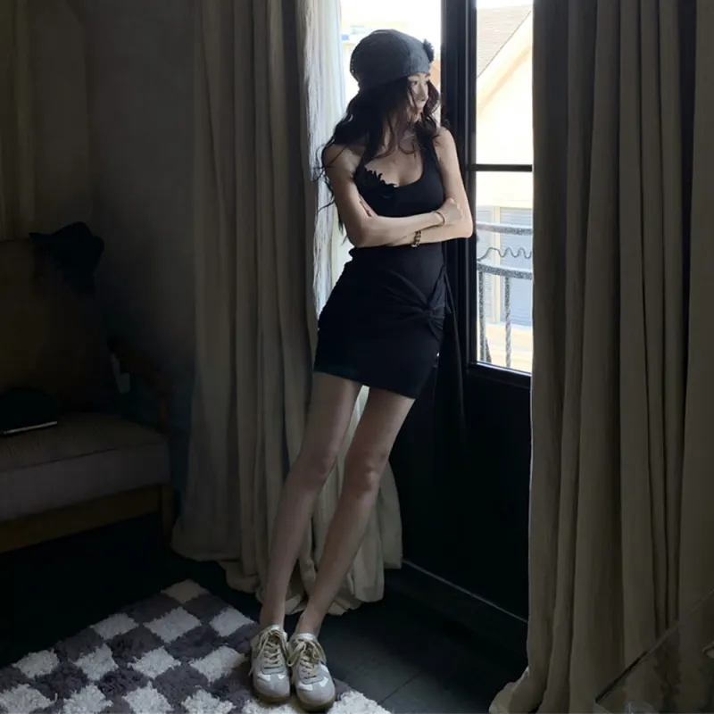 FLIM Sleeveless Dresses Women's-3