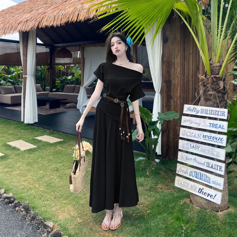 FLIM Two Piece Skirt Sets Women's-10