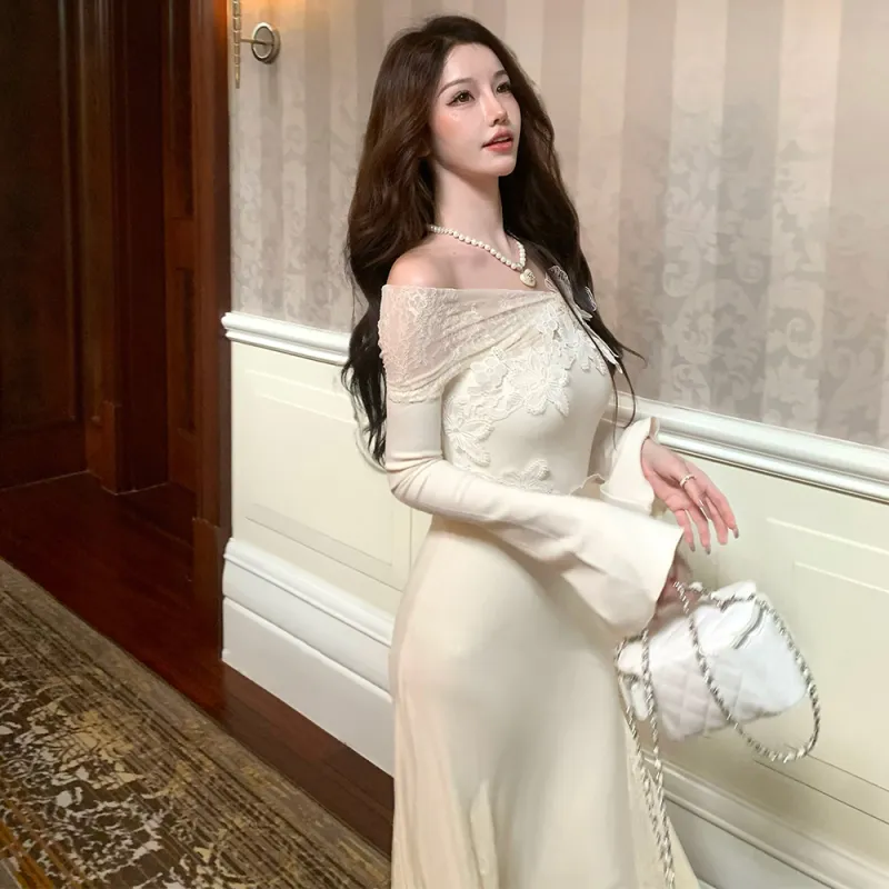 FLIM Long Sleeved Dress Women's-4