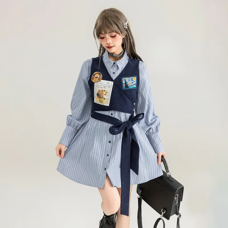 FLIM Two Piece Skirt Sets Women's-2