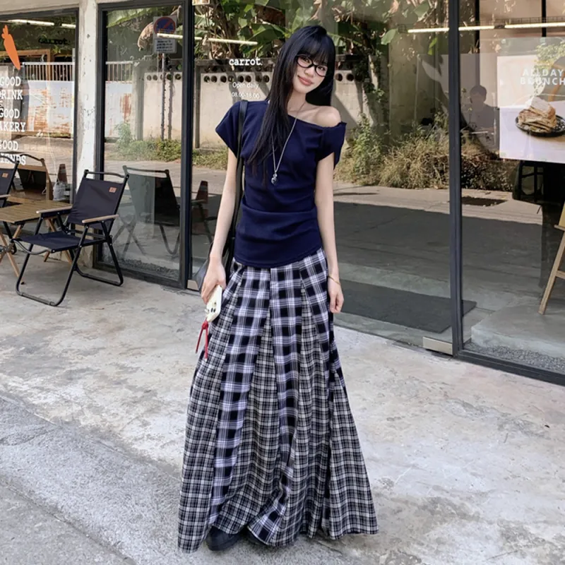 FLIM Two Piece Skirt Sets Women's-3