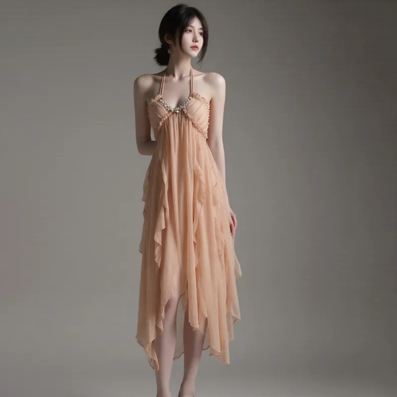 FLIM Sleeveless Dresses Women's Pink Bear Box-4