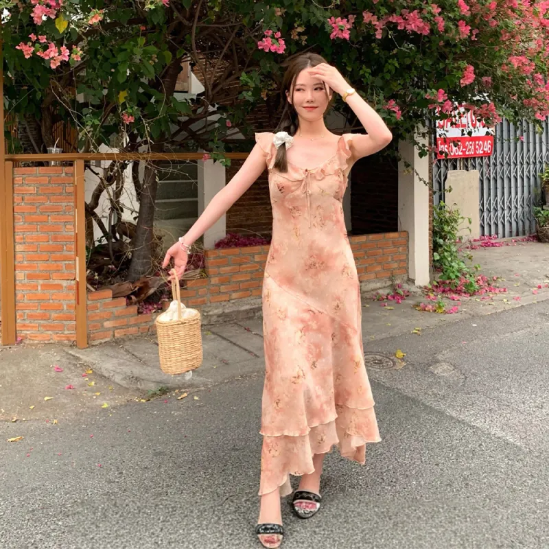 FLIM Slip Dresses Women's-12