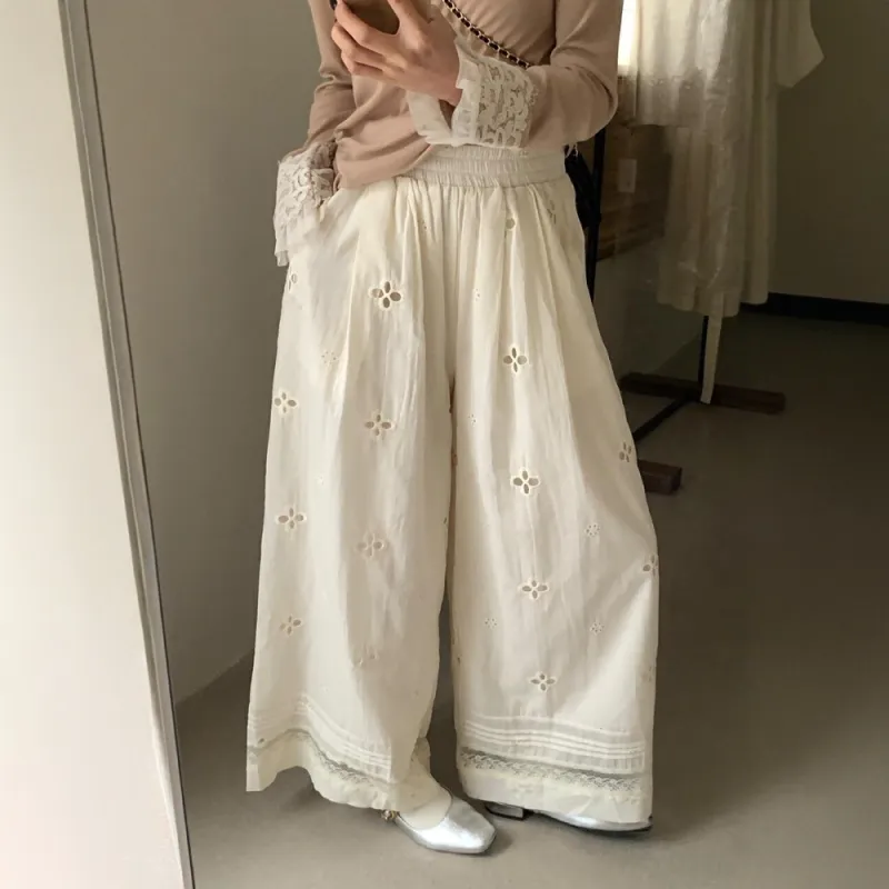 FLIM Casual Pants Women's Apricot-11