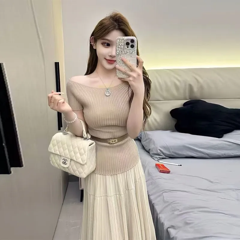 FLIM Two Piece Skirt Sets Women's-4