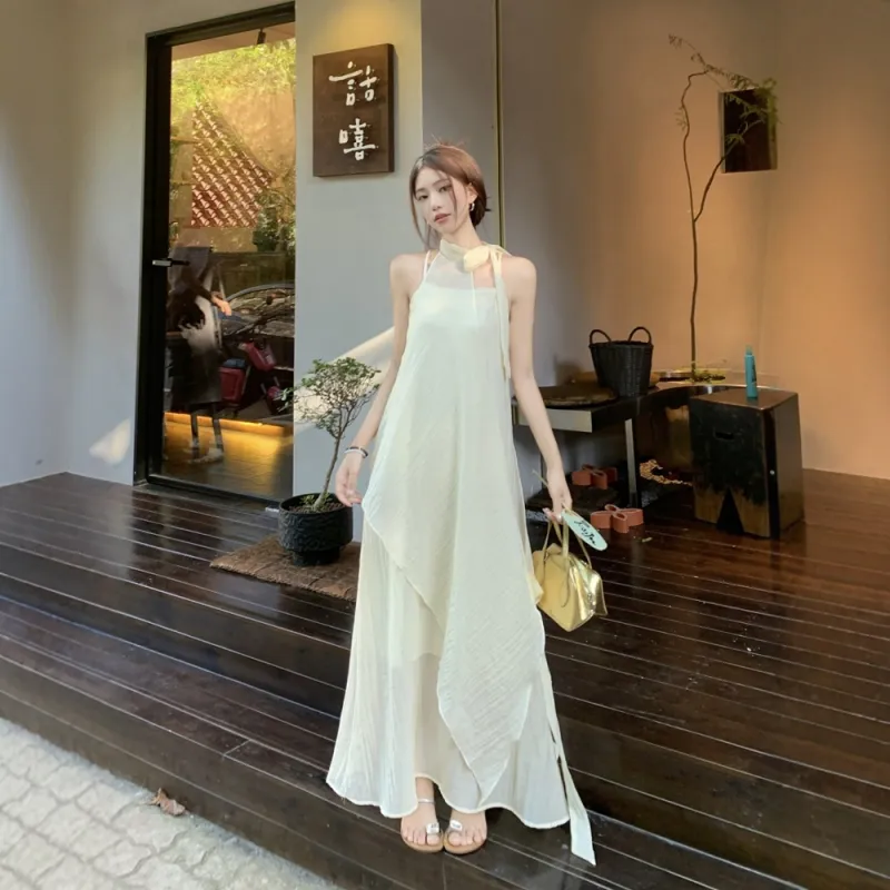 FLIM Slip Dresses Women's-1