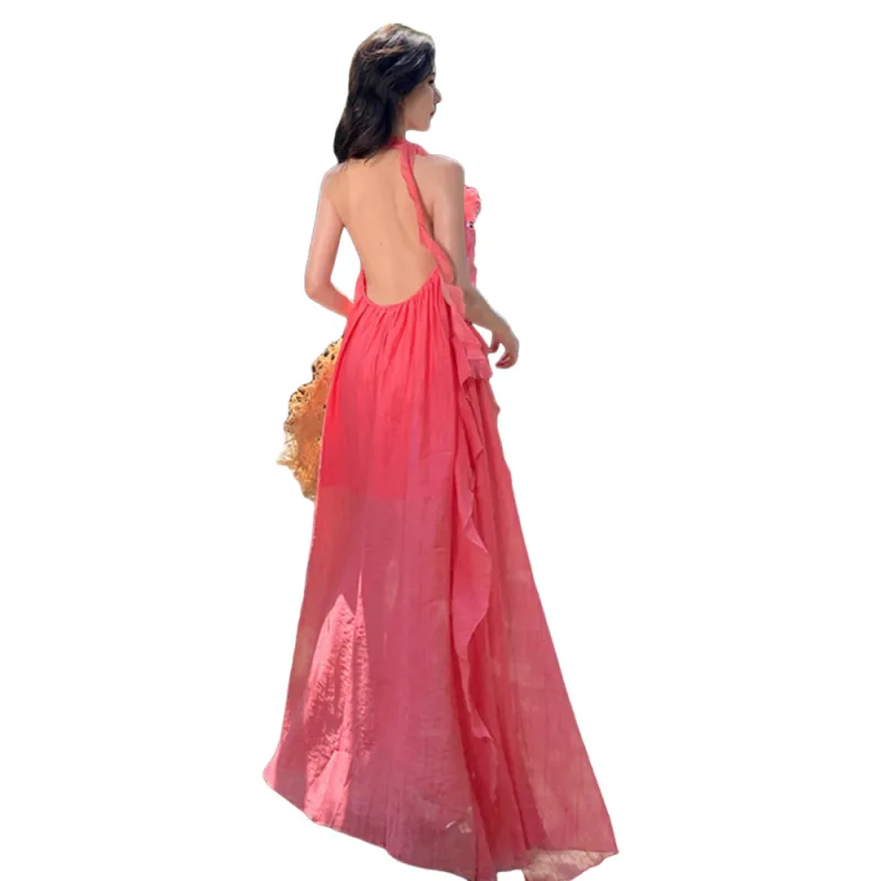 FLIM Sleeveless Dresses Women's-1