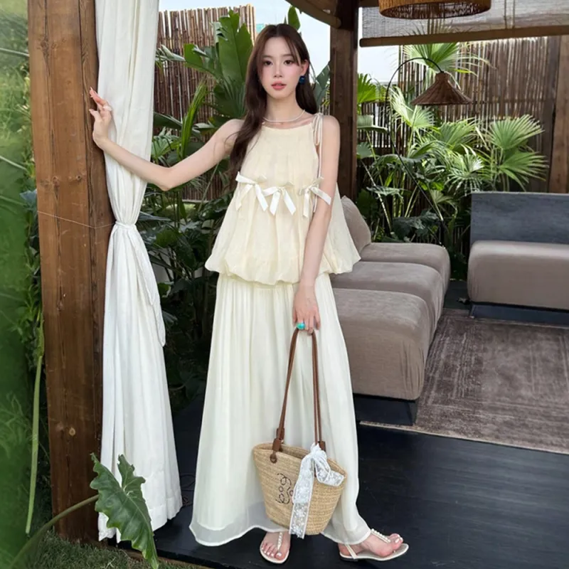 FLIM Two Piece Skirt Sets Women's-5