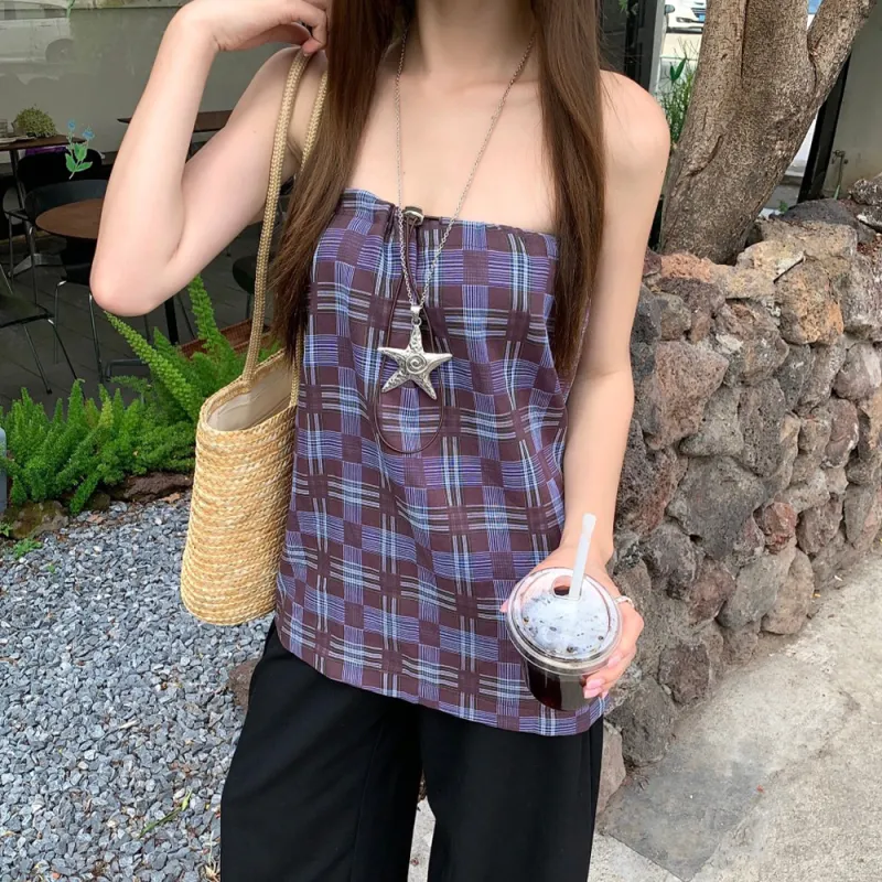 FLIM Casual Short Skirts Women's Purple-1