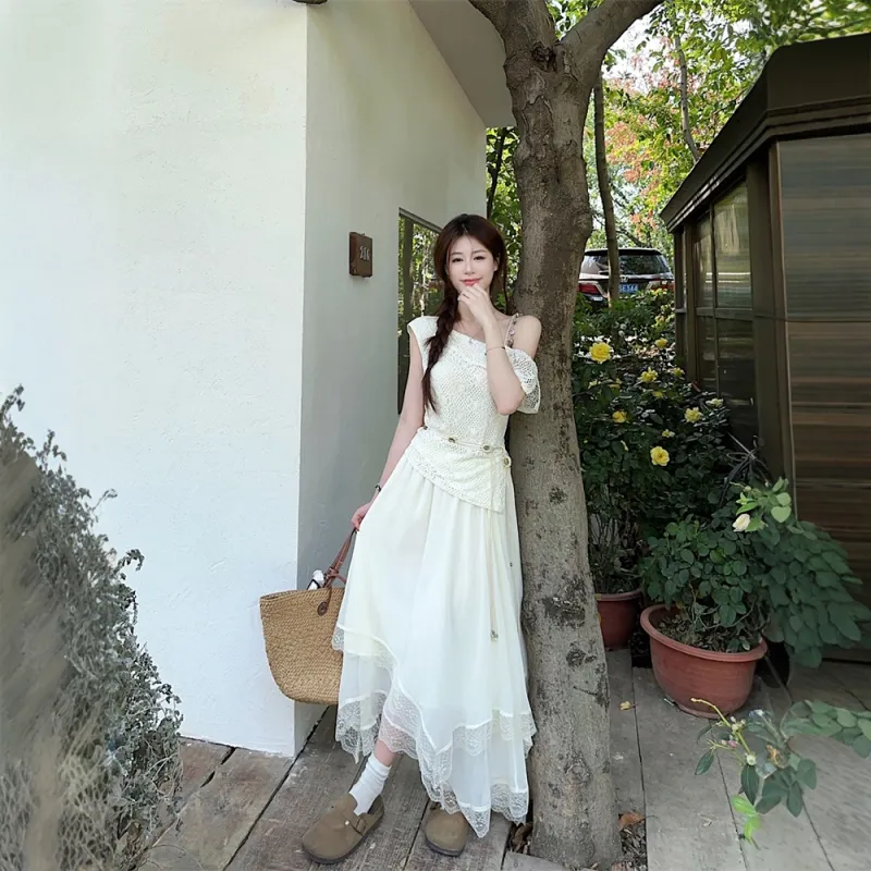 FLIM Two Piece Skirt Sets Women's-4