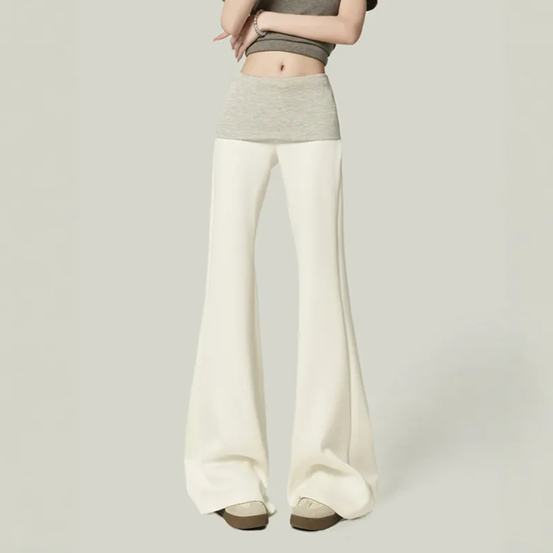 FLIM Casual Pants Women's White-2