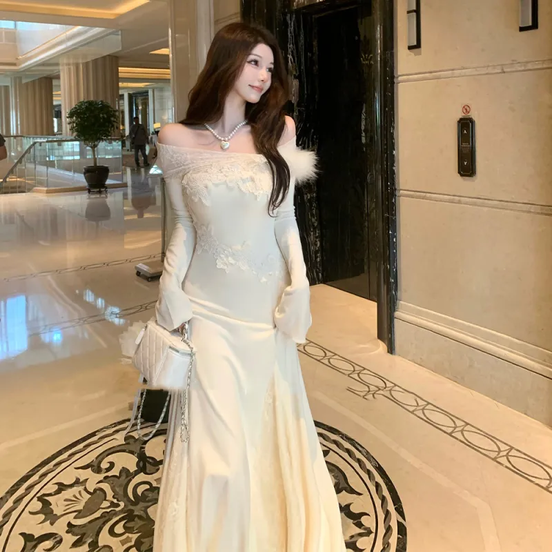 FLIM Long Sleeved Dress Women's-1