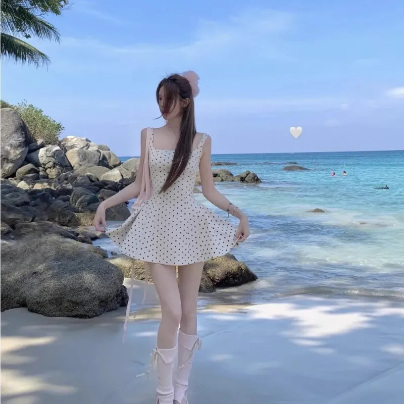 FLIM Slip Dresses Women's-4