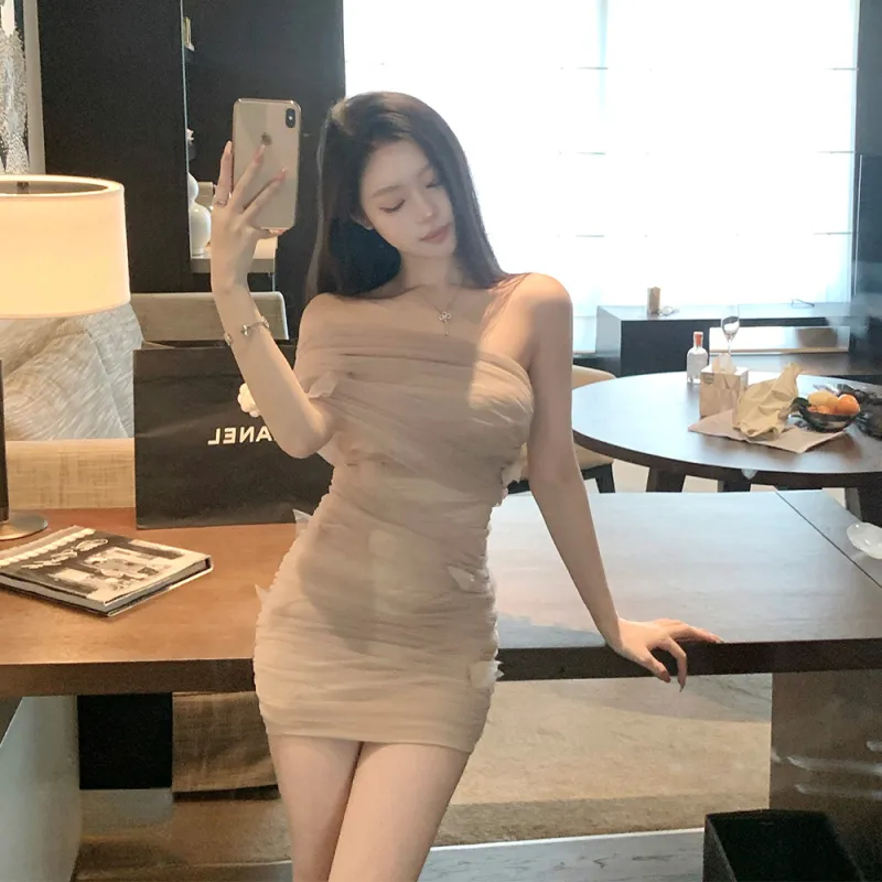 FLIM Sleeveless Dresses Women's-7