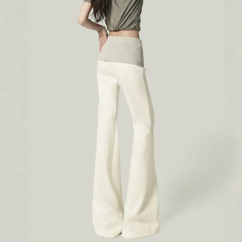 FLIM Casual Pants Women's White-3