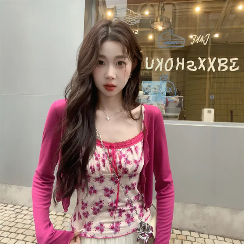 FLIM Two Piece Skirt Sets Women's-4