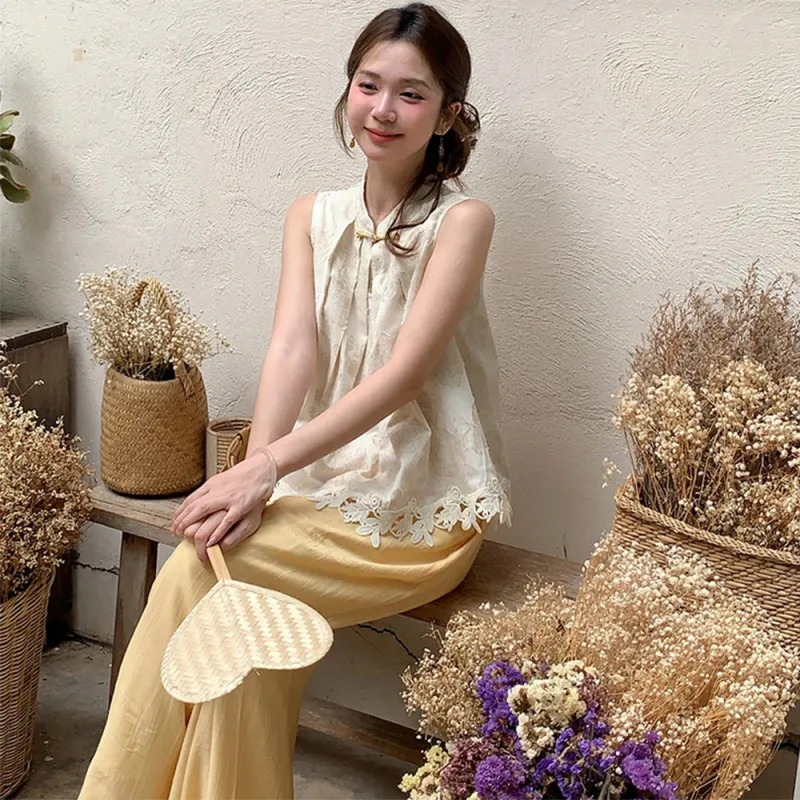 FLIM Casual Suits Women's White Set Bear Box-5