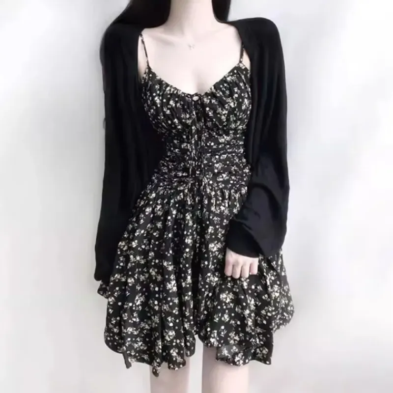 FLIM Two Piece Skirt Sets Women's-3