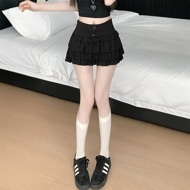 FLIM Casual Short Skirts Women's-10