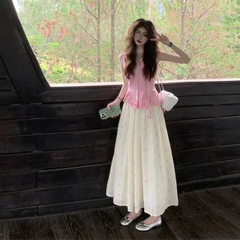 FLIM Two Piece Skirt Sets Women's