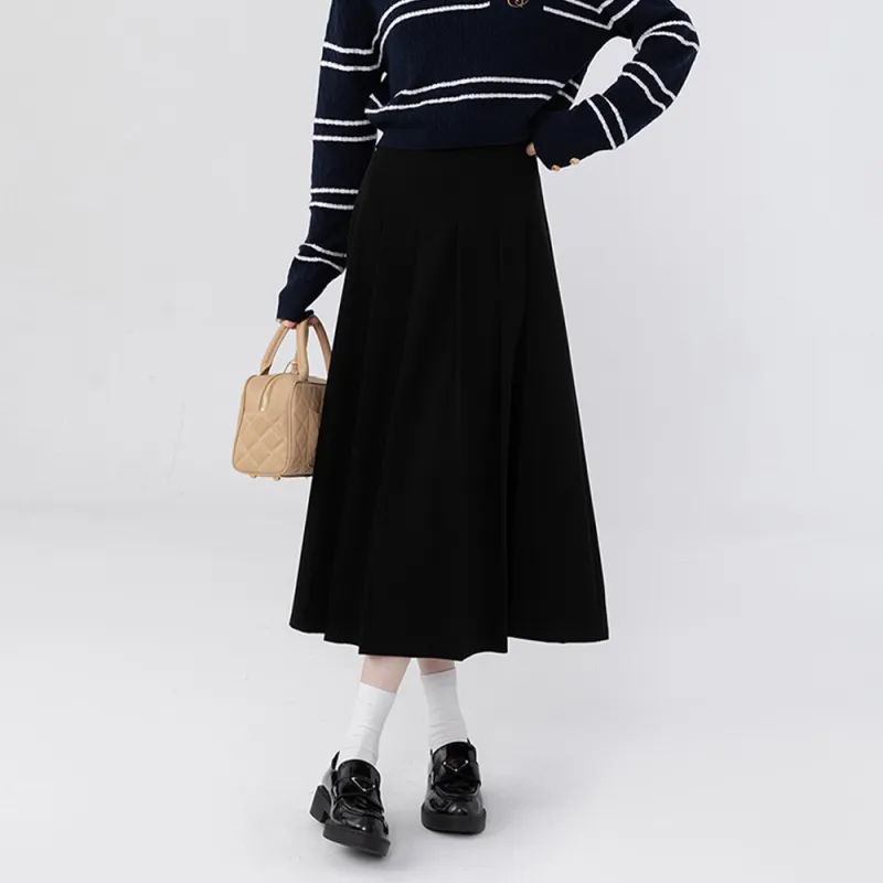 FLIM Casual Long Skirts Women's-14