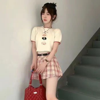 FLIM Two Piece Skirt Sets Women's