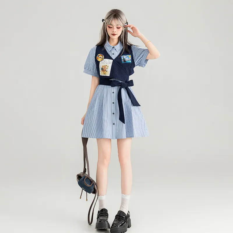 FLIM Two Piece Skirt Sets Women's-6