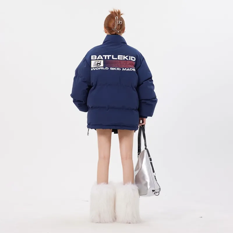 FLIM Puffer Jackets Unisex Green-13