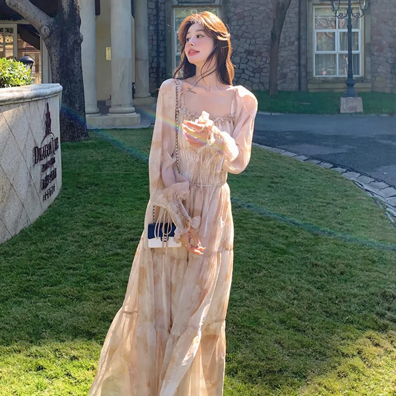 FLIM Long Sleeved Dress Women's-4