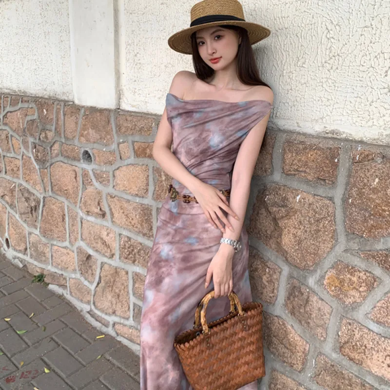 FLIM Sleeveless Dresses Women's-5