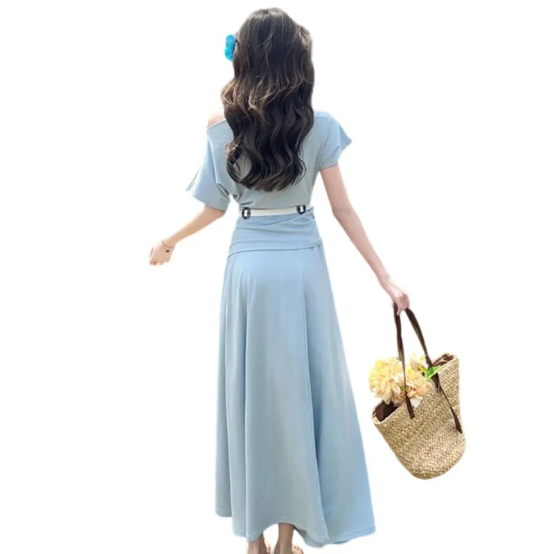 FLIM Two Piece Skirt Sets Women's-1
