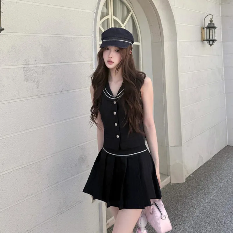 FLIM Two Piece Skirt Sets Women's-3